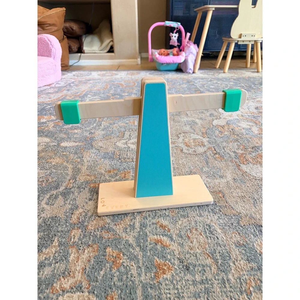 Lovevery Every Which Weigh Wooden Montessori Learning Play Scale